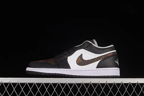 All categories Air Jordan Jordan series basketball shoes Air Jordan 1 Low Donkey brand x Air Jordan 1 AJ1 Joe 1 customized version low-top retro culture basketball shoes 553558-039